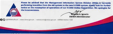 owwa card|IIS Windows Server.